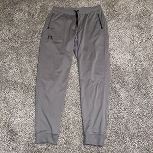 Under Armour Joggers Men's Large Gray Loose Fit